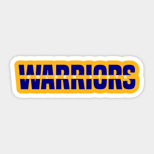 Golden Warriors 8 Sticker